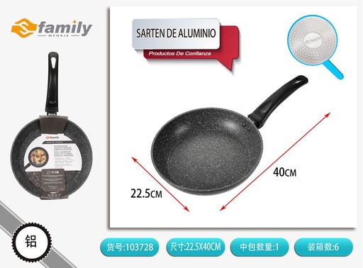 [103728] Sartén de aluminio 22cm - Utensilios de cocina