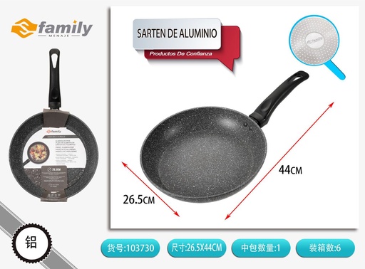 [103730] Sartén de aluminio 26cm - Utensilios de cocina
