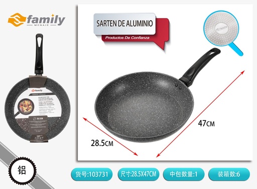 [103731] Sartén de aluminio 28cm para cocinar