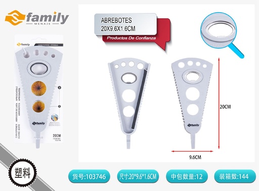 [103746] Abrebotes multifuncional 20.2x9.5x1.6cm