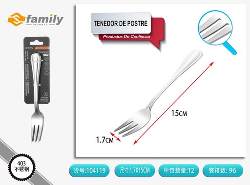 [104119] Cuchillo de postre 6 piezas - Utensilios de mesa