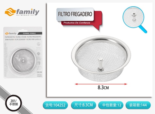 [317104252] Filtro fregadero de red alta 8 cm - Accesorios de cocina