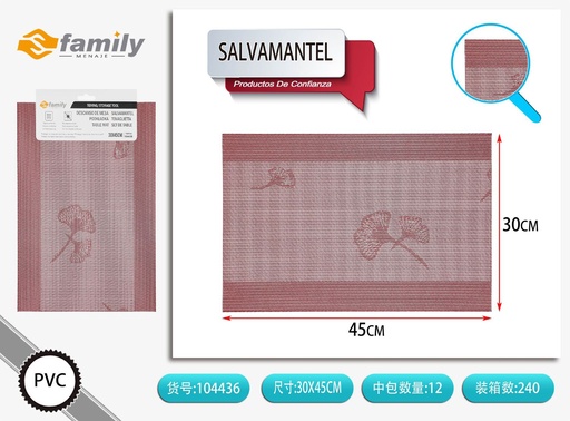 [104436] Salvamantel de 30x45cm estilo europeo para mesa