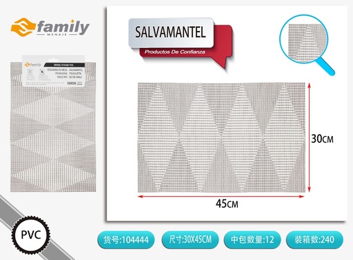 [104444] Salvamanteles europeo 30x45 cm - Manteles de mesa decorativos