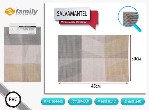 [104445] Salvamantel verde 30x45cm para mesa