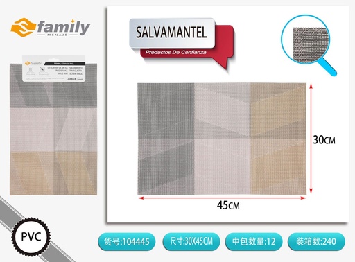[104445] Salvamanteles europeo 30x45 cm - Manteles de mesa decorativos