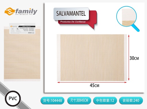 [104448] Salvamanteles europeo 30x45 cm - Manteles de mesa decorativos
