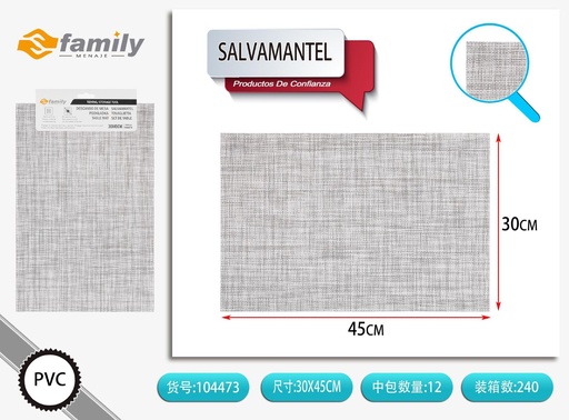 [104473] Salvamanteles europeo 30x45 cm - Manteles de mesa decorativos
