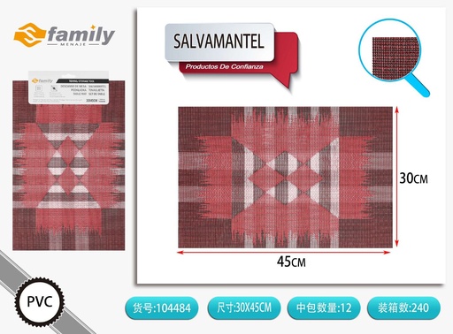 [104484] Salvamanteles europeo 30x45 cm - Manteles de mesa decorativos