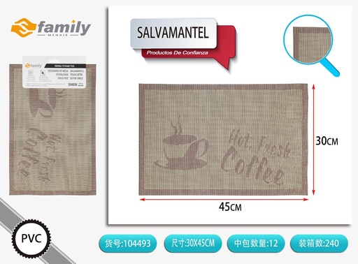 [104493] Salvamanteles europeo 30x45 cm - Manteles de mesa decorativos