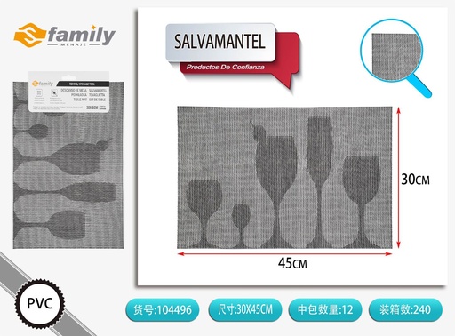 [104496] Salvamanteles europeo 30x45 cm - Manteles de mesa decorativos