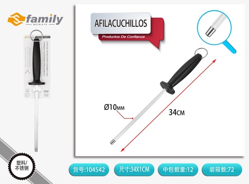[104542] Afilacuchillos 34cm herramienta afiladora