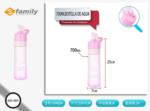[104604] Botella de agua 700ml - Utensilios de cocina 