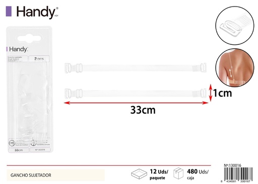 [130016] Gancho sujetador transparente para ropa interior
