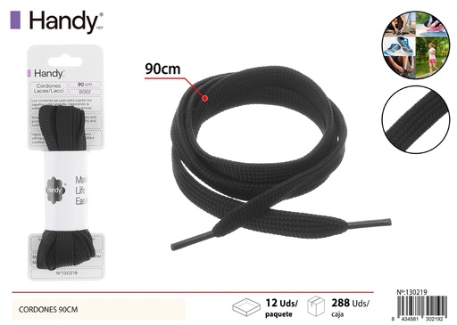 [130219] Cordones planos color 90 cm 2 B001 - Accesorios de calzado
