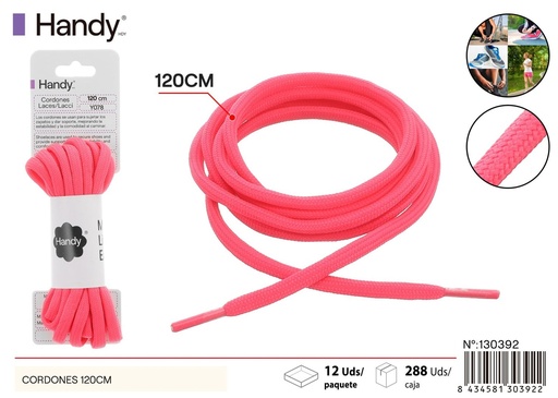 [130392] Cordones redondos color 120 cm Y064 - Accesorios de calzado