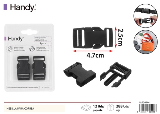 [130444] Enlace de equipaje 2 pcs - Clip de sujeción para maletas