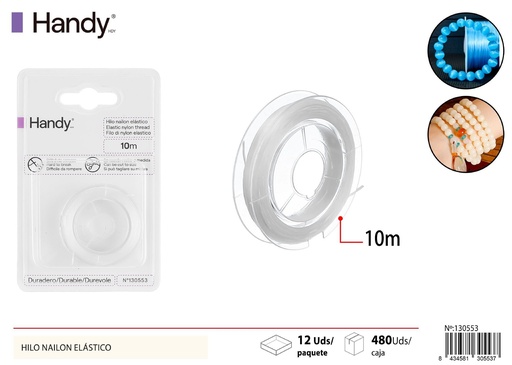 [130553] Clip de cremallera blanco número 3 - Botones y accesorios de costura