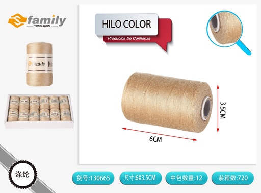 [130665] Hilo de color en caja decorativa - Set de hilos