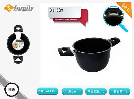[141135] Olla de 16 cm - Utensilios de cocina esenciales