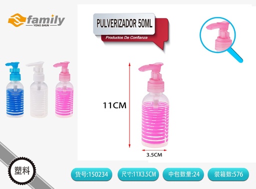 [150234] Pulverizador estampado 50ml