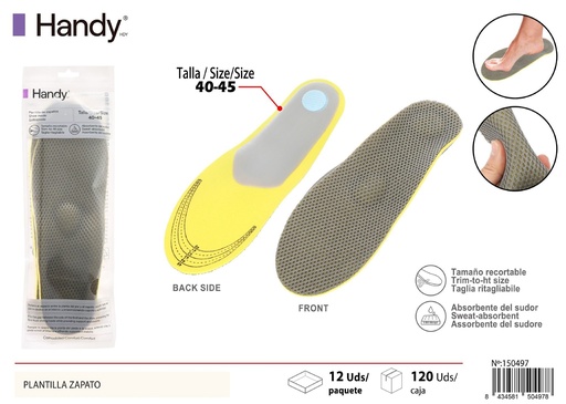 [150497] Plantilla de zapato - Calzado y accesorios