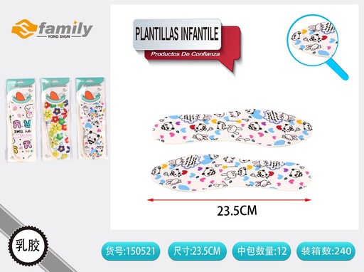 [150521] Planchas para estampado infantil - Accesorios de calzado