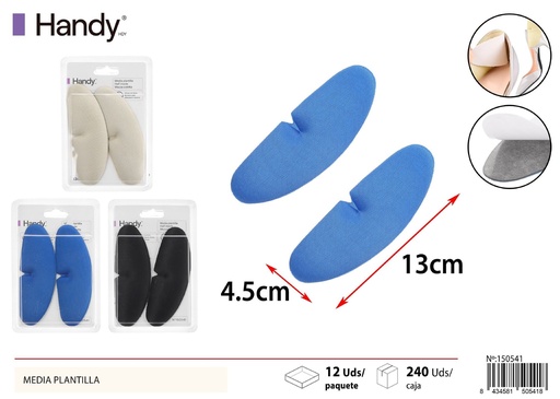 [150541] Media plantilla posterior de esponja - Accesorios para calzado