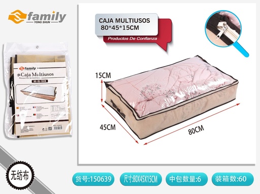 [150639] Caja multiusos 80 x 45 x 15 cm - Almacenamiento