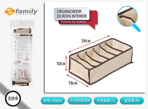 [150653] Organizador de ropa interior almacenadora - Almacenamiento