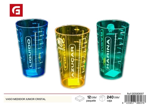 [120580697] Vaso medidor junior de cristal