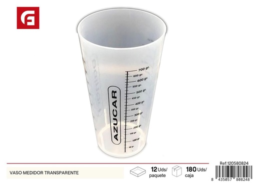 [120580824] Vaso medidor transparente para cocina