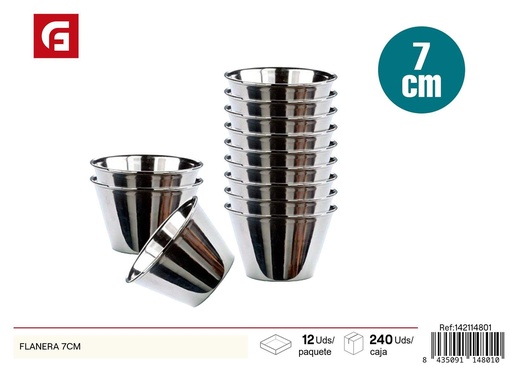 [142114801] Flanera de 7cm - Utensilios de cocina y repostería