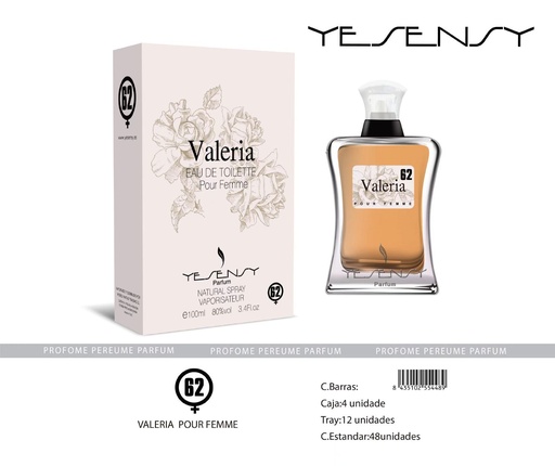 [MYS062] Perfume Valeria Pour Femme para mujer 100ml