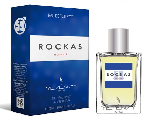 [HYS059] Rockas Homme perfume para hombres