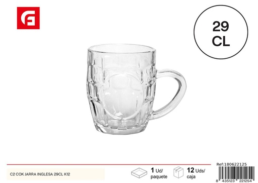 [180622125] Jarra inglesa 29cl - Vidrio para bebidas