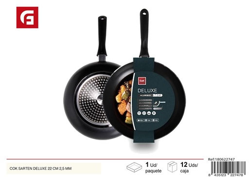 [180622747] Sartén deluxe 22 cm de 2.5 mm - Utensilios de cocina
