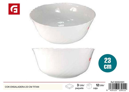 [180623911] Ensaladera de titanio 23cm para ensaladas y cocina