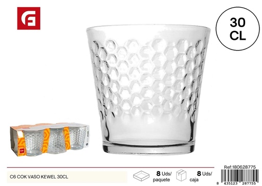 [180628775] Vaso de cristal Kewell 30 cl - Cristalería