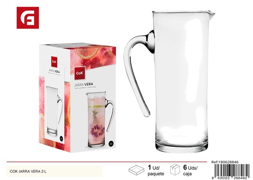 [180628846] Jarra de cristal 2L COK - Vajilla de hogar