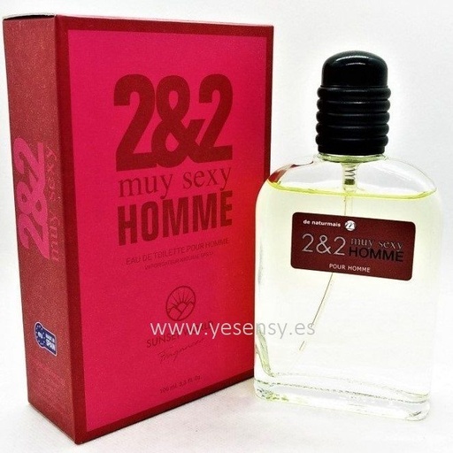[8435160603471] Colonia 2&2 Muy Sexy Homme 100ml F.Mais - Perfume y fragancias