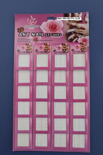 [041123] Pegatinas para uñas (24 uds) - Decoraciones para uñas y belleza