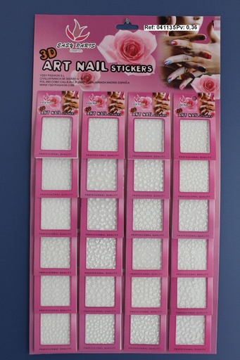 [041135] Pegatinas de uñas 24 u - Adhesivos decorativos para uñas