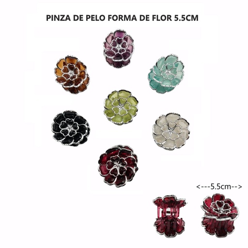 [020230] Pinzas de pelo (12 uds) - Accesorios de peinado y moda