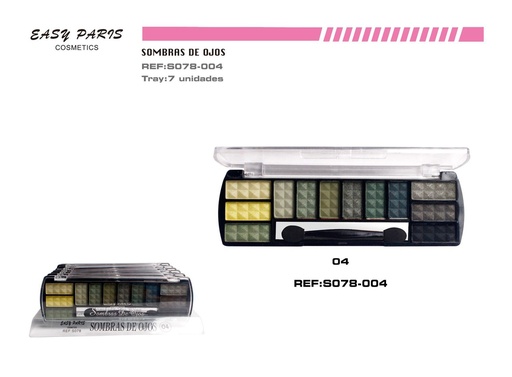 [S078-04] Sombra de ojos 7/U - Maquillaje para ojos 
