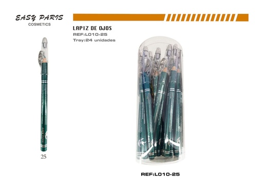 [L010-25] Lápiz verde Star 24/u para dibujo y escritura