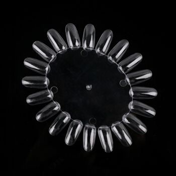 [041335] Tabla de muestras transparente 12/U - Accesorios para uñas y uñas acrílicas