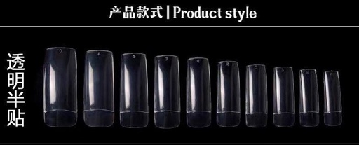 [041369] TIPS INCOLOR COREANO - Material para uñas