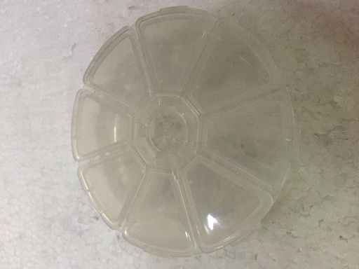 [0414036] Envase plástico 8 separador - Envase para almacenamiento