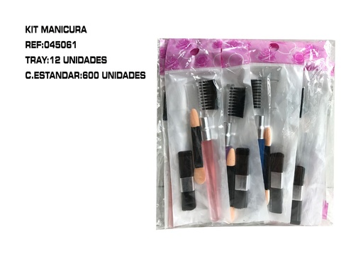 [045061] Kit de 3 aplicadores de maquillaje 12/u c/600